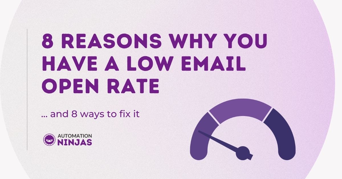 Low Email Open Rates